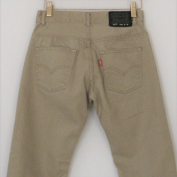 Boys Levi's 511 Slim Jeans Tag Size 14 27x27 - Picture 4 of 9